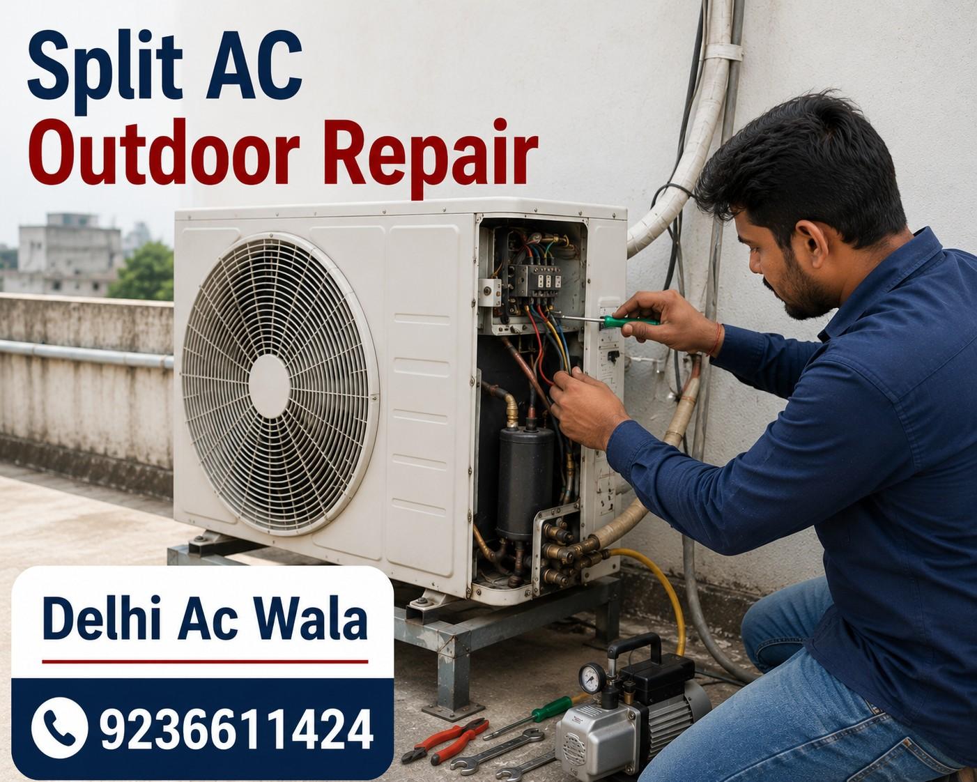 Split Outdoor Ac Repair 