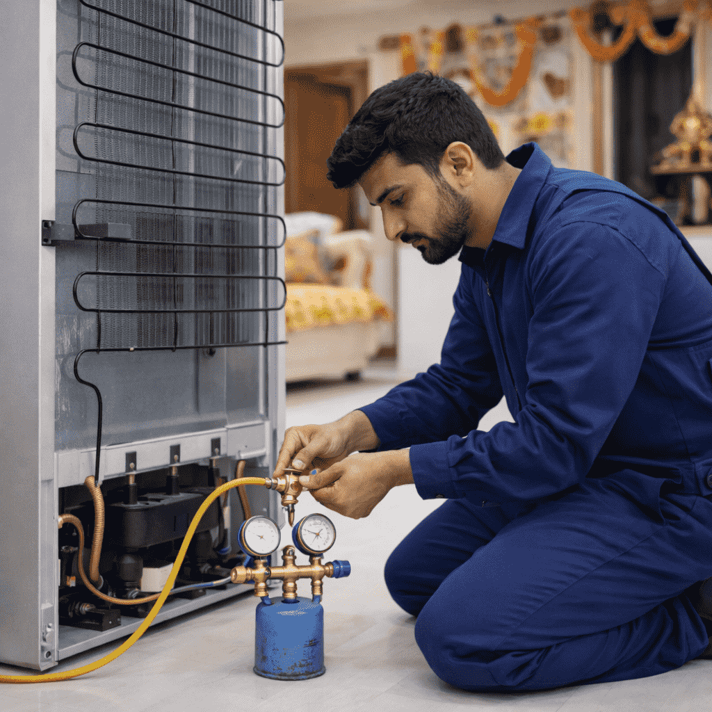 Fridge Gas Refilling