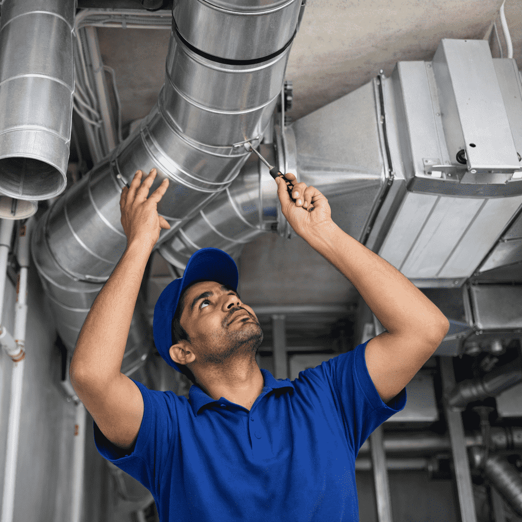 HVAC Duct and Vent Repair