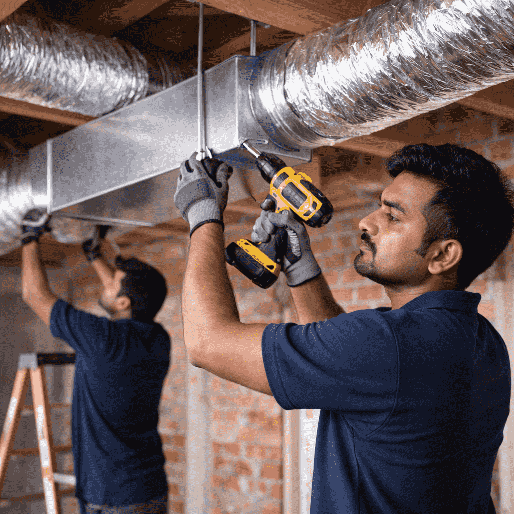 HVAC Duct and Vent Installation