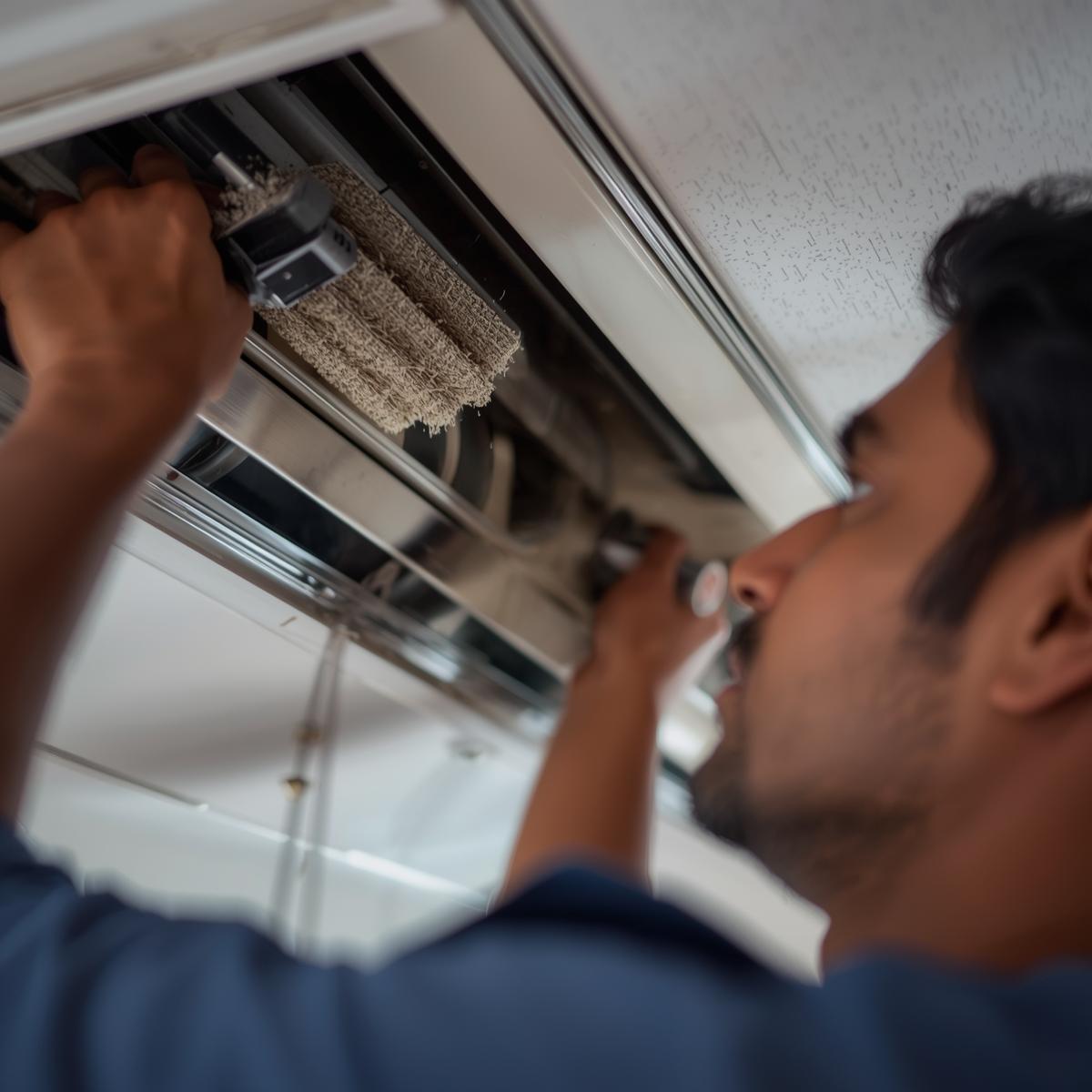 A/C System Vent Cleaning